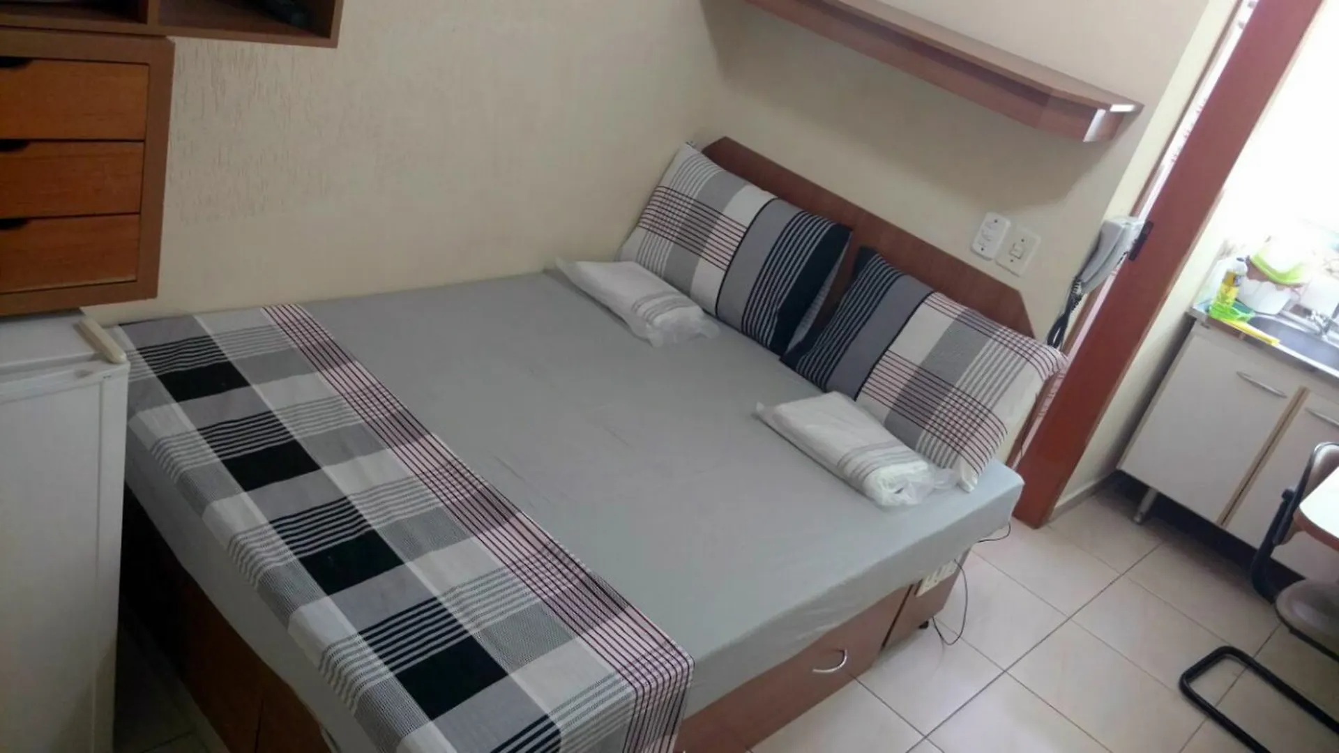 Flat Econômico Hotel São Paulo Brasil